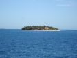 Vista dell'isola di Beachcomber in crociera con South Sea Cruises